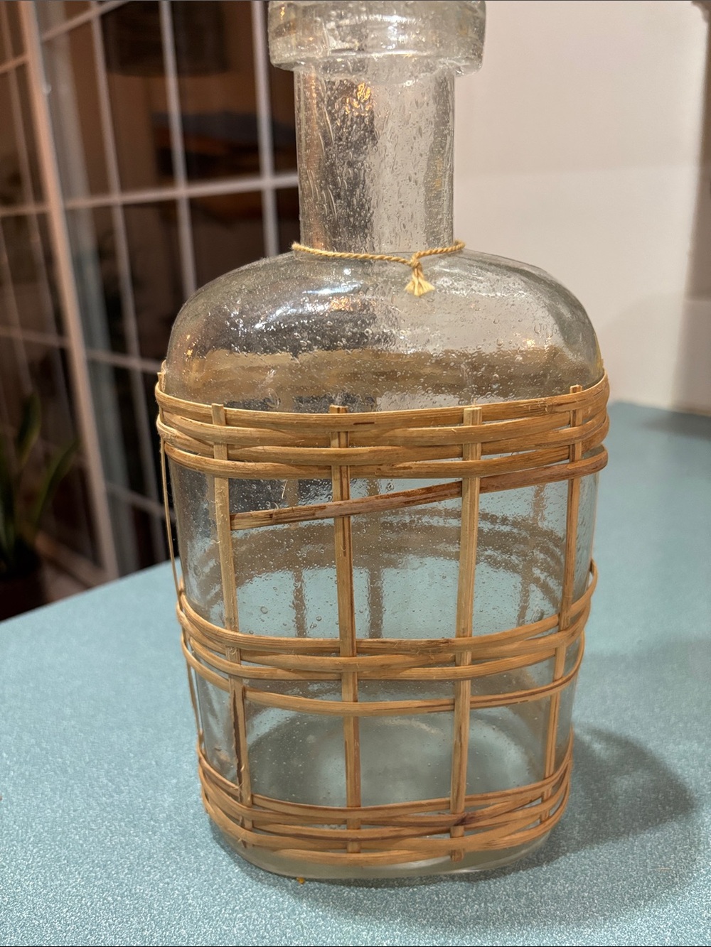 Cairo rattan vase